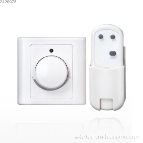 Rotary 150-watt Incandescent Dimmer with 3 Button Wireless Remote